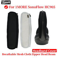 Comfortable Headband Cushion Replacement For 1MORE SonoFlow HC905 Headphones Head Beam Sleeve Cover