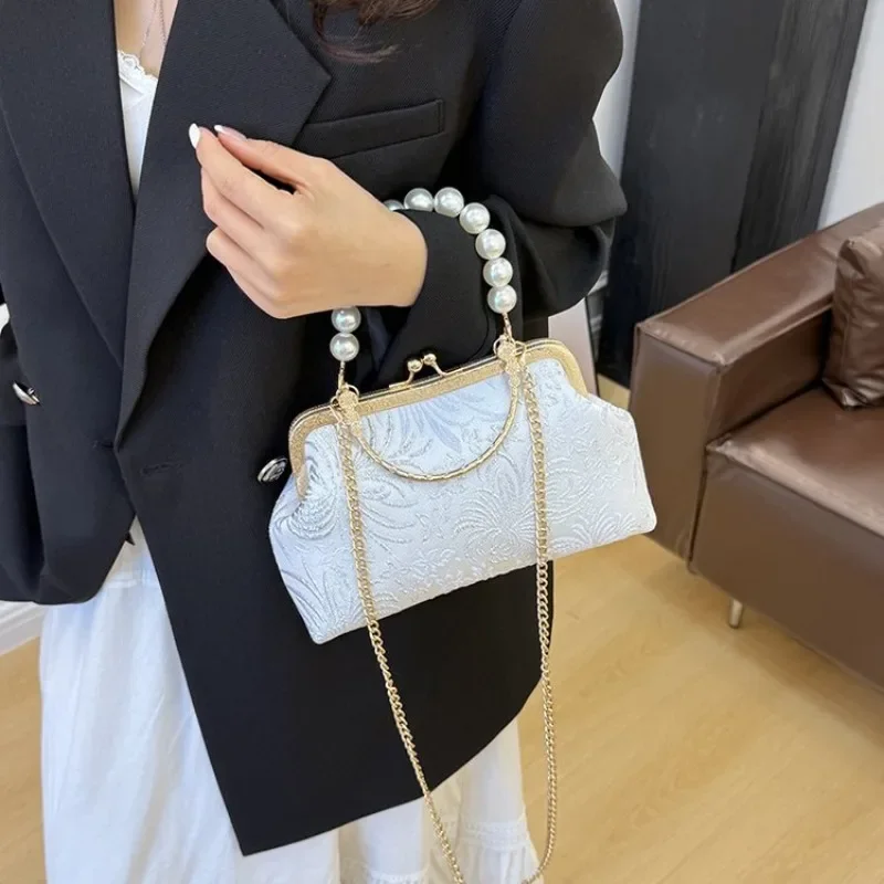 

Minimalist Luxury Diaper Bags: Women's Famous Designer Leather Shoulder Bag, Elegant Simple Vintage Fashionable Commuter Tote