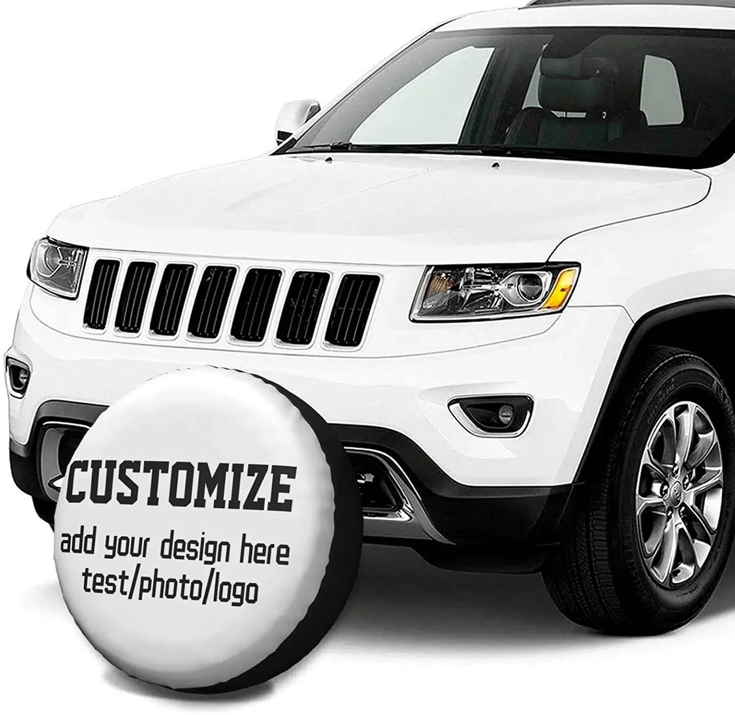 

Custom Tire Cover, DIY Tire Cover Camping Waterproof Wheel Protector for Camping Travel Trailer,Weatherproof Tire Protection