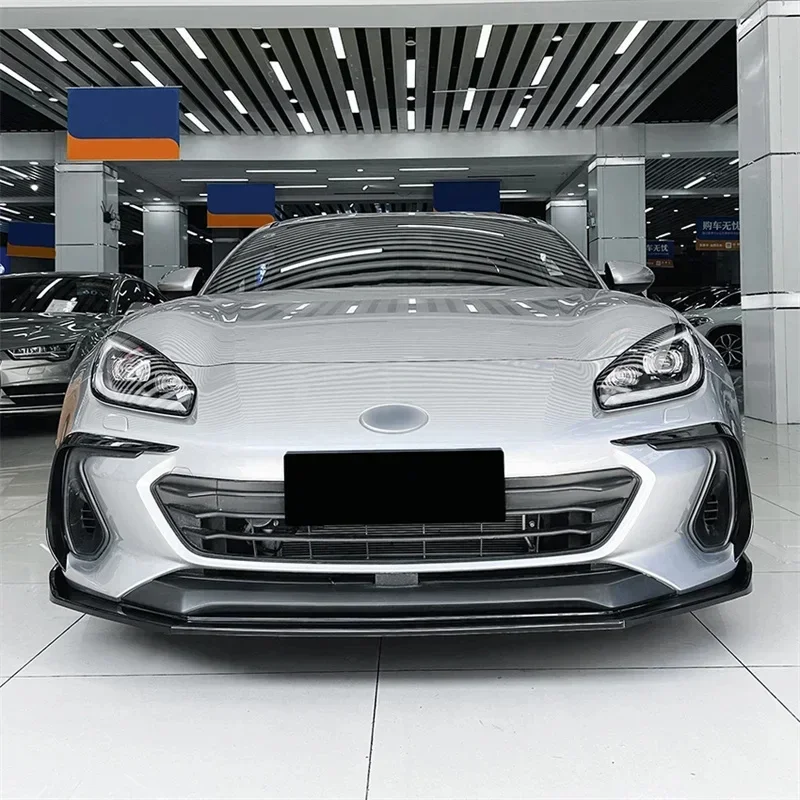 Car Front Lip  Bumper for Subaru Brz 2021 2022 2023 Body Kit Spoiler Bumper Splitter Diffuser Accessories Guard Protector Cover