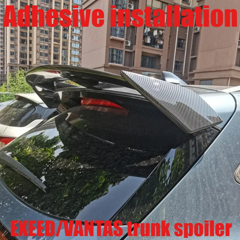 

Suitable for Chery EXEED/VANTAS tail wing installation without punching adhesive, top wing appearance modification and upgrade