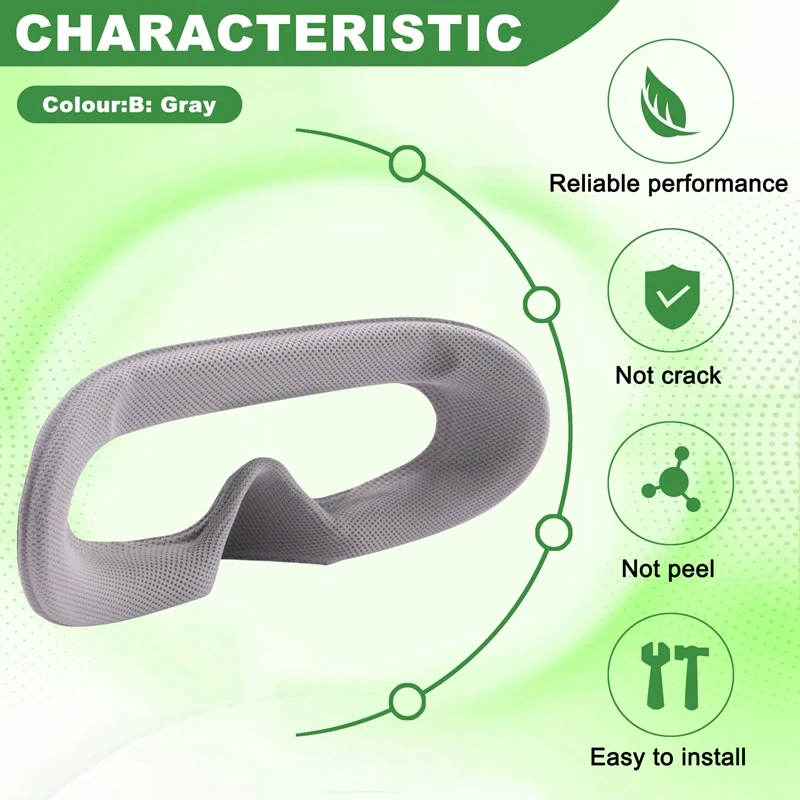 For DJI Goggles 3 Mask Eye Mask Anti-Light Leakage Composite Sponge Mask Flight Glasses 3 Eye Mask Drone Accessories