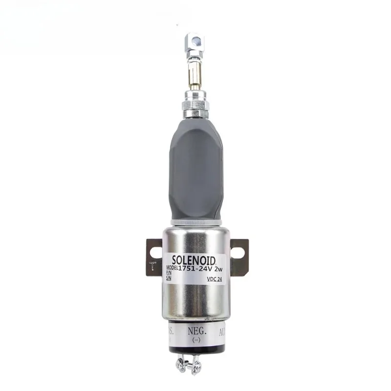 DC12V 24V Pull Type Fuel Cut Off Solenoid Valve Engine Flameout Switch For Diesel Generator Replacement Parts