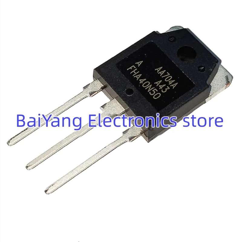 100% New and Original 5Pcs FHA40N50 TO-3P 40A 500V MOSFET Field-effect Transistor Powerful Transistors Good Quality