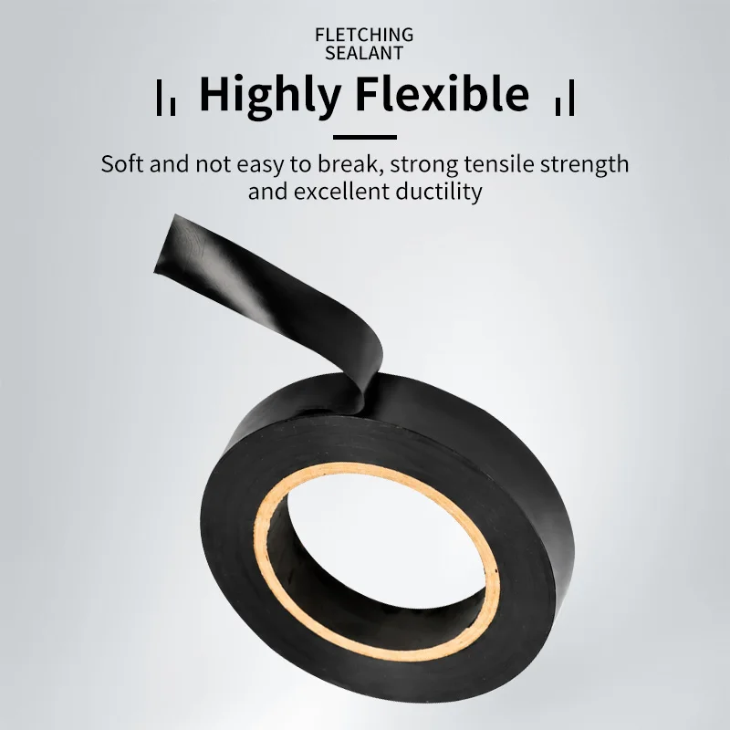 Archery Fletching Reinforcement Tape PVC Adhesive Sticker Prevent Arrow Vanes Peeling for DIY Arrow Shaft Repair Accessories
