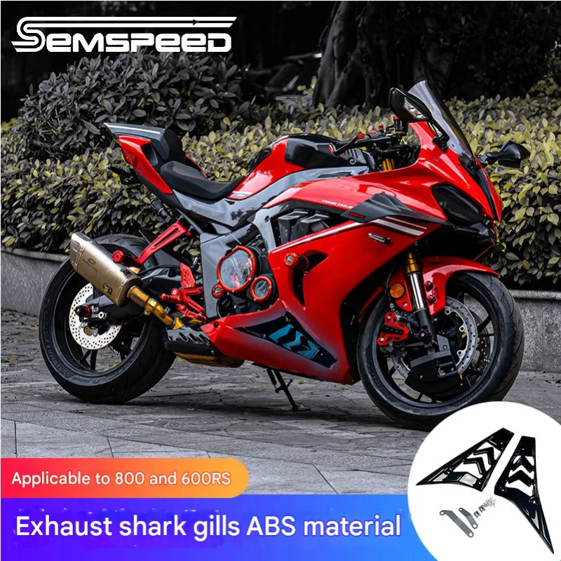 

1 Pair For QJmotor SRK800 QJ SRK 800RS/RR SRK600RS Exhaust Cover Side Windsreen Cover Panel Side Cowling Lower Cowl