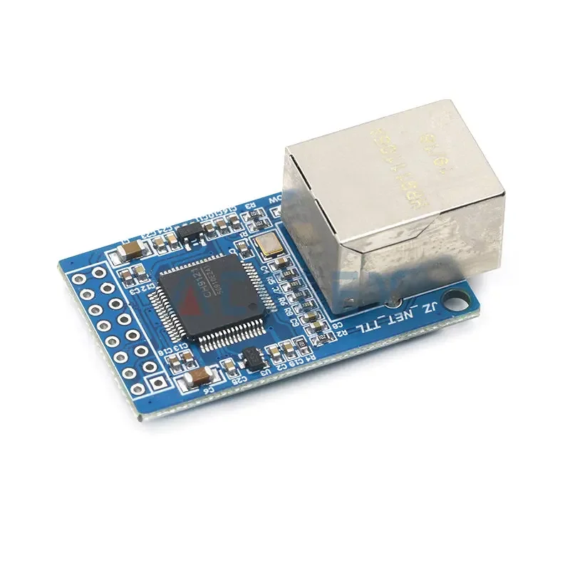 CH9121 Rede Módulo UART porta serial para Ethernet módulo de rede servidor serial módulo TCP/IP 51/STM32 3.3V 5V
