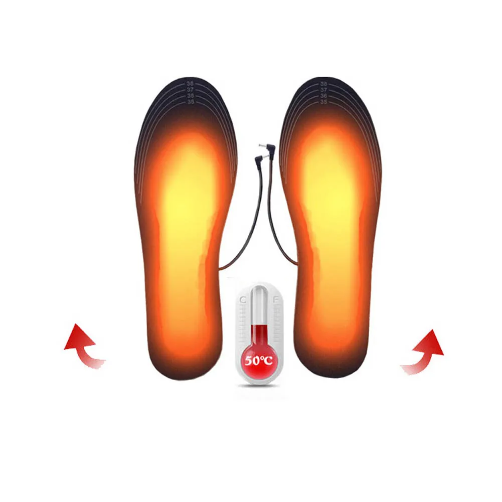 남녀공용 겨울 온열 깔창 발 워머, 야외 스포츠 부츠, 사냥 스키 하이킹 캠핑 신발