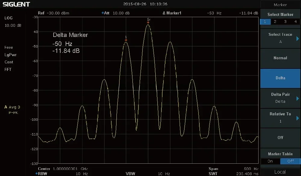 Analizzatore di spettro Siglent SSA3032X,3.2GHz