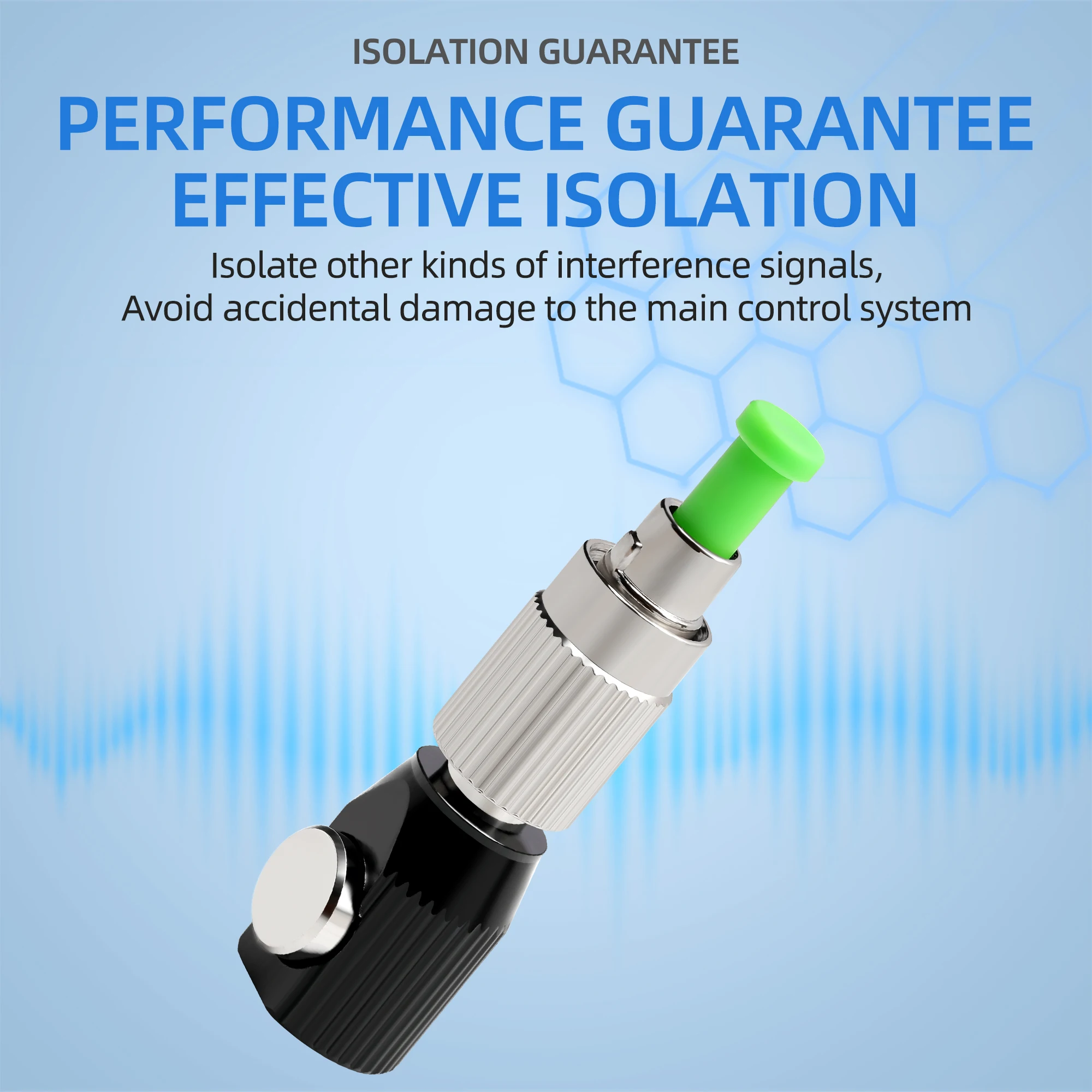 

Round Bare Fiber FC -APC Temporary Splice Adapter Test Bare Fiber Conversion Fiber Optic Adapter 1Pcs (Green)