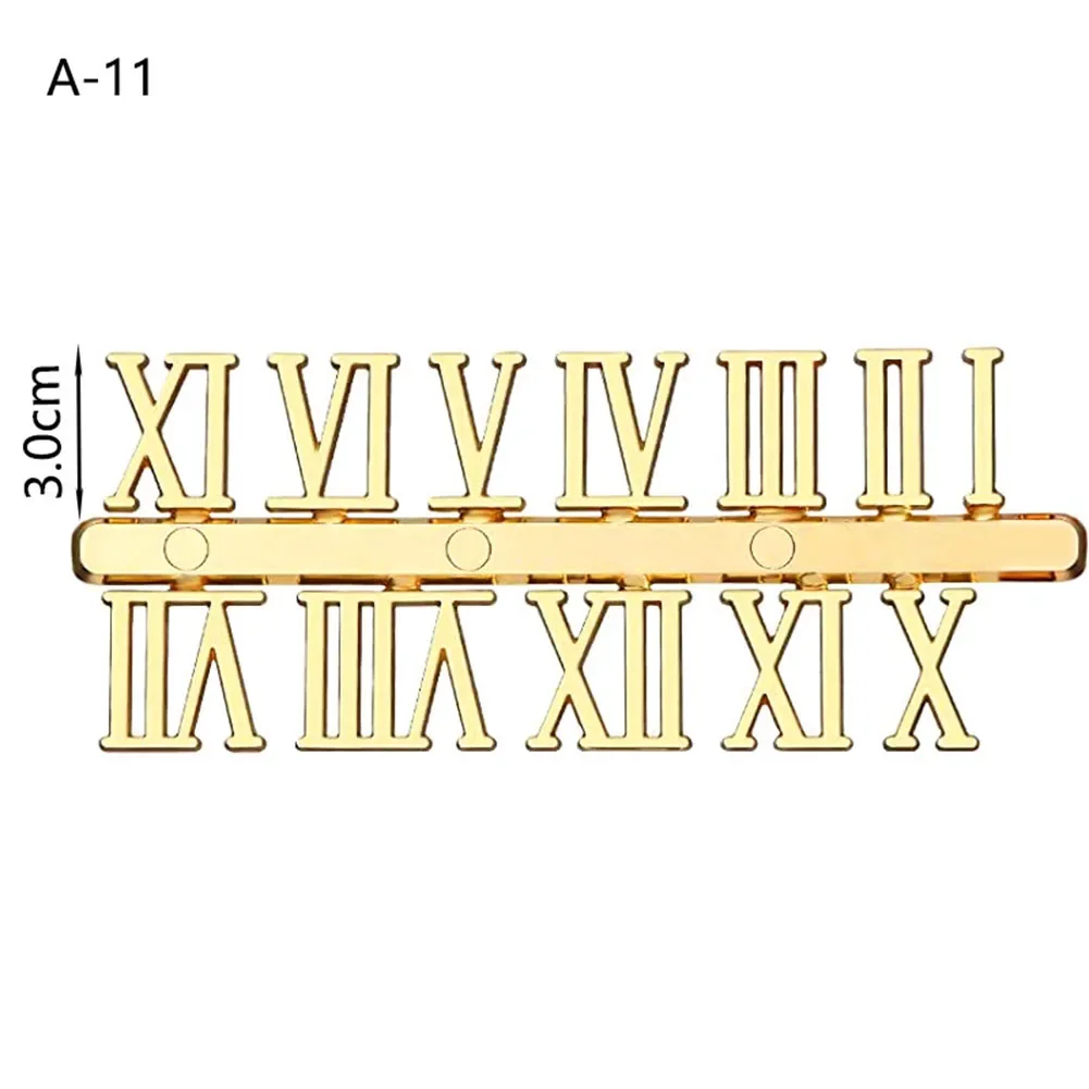 Picture 5: Quartz Clock Numerals DIY Handmade Material Digital Clock Repair Tools Roman Arabic Clock Numbers Accessories Replacement Needle
