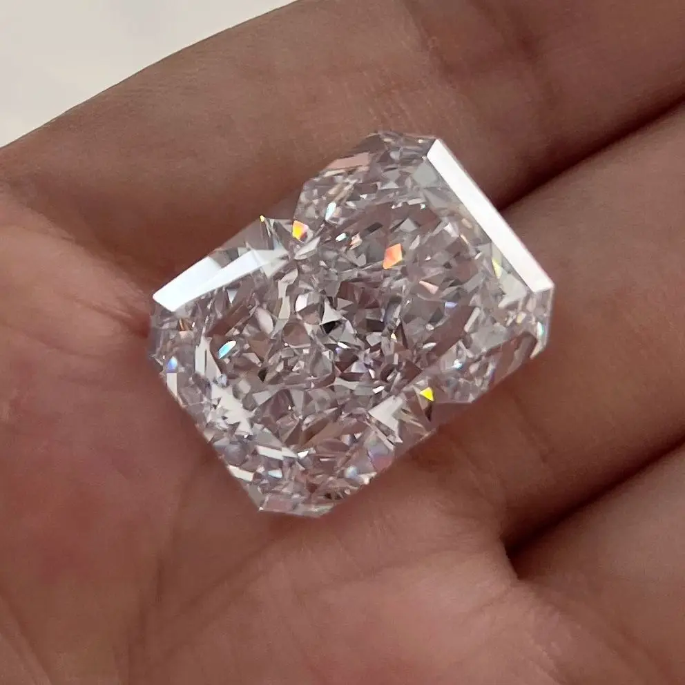 2-ピース-ロット-オクタゴン-カット-ホワイト-キュービック-ジルコニア-ストーン-15x20mm-アイス-クラッシュ-ジルコン-ジェムストーン