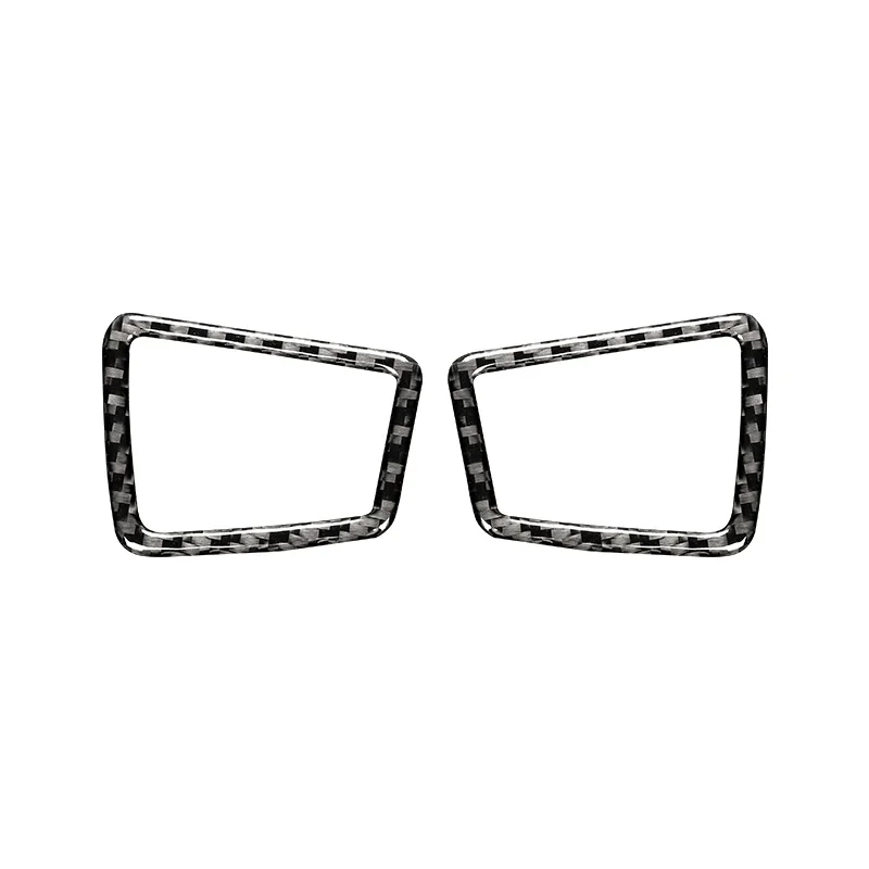 لفورد اكسبلورر 2013-2019 ألياف الكربون سيارة أداة لوحة منفذ الهواء الديكور الإطار ملصقات الكسوة الداخلية اكسسوارات السيارات #3