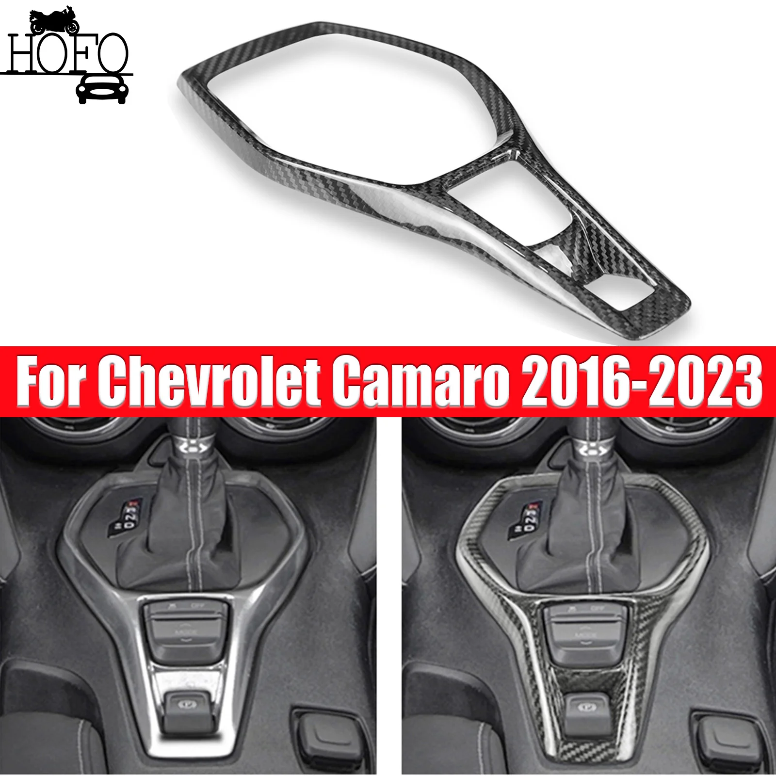 

For Chevrolet Camaro 2016-2023 Car Gear Shift Panel Cover Trim Interior