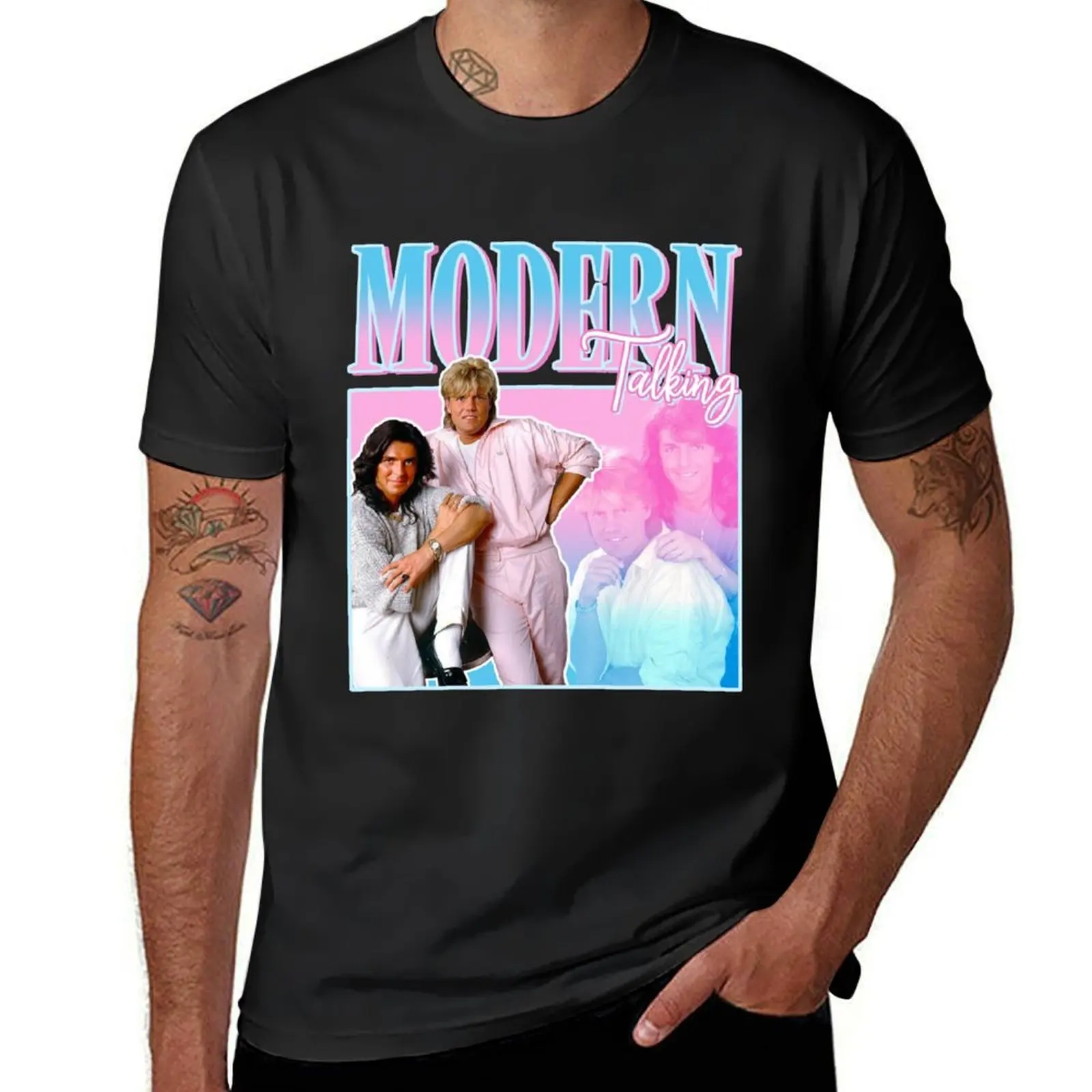 

Modern Talking Y2K Vintage T-Shirt summer clothes tops mens graphic t-shirts anime
