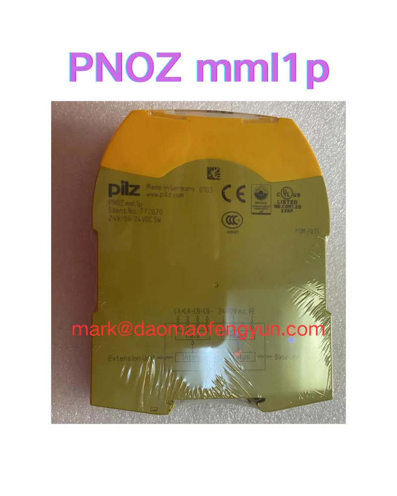 

PNOZ mml1p Новый модуль связи реле безопасности Pilz PNOZ mml1p