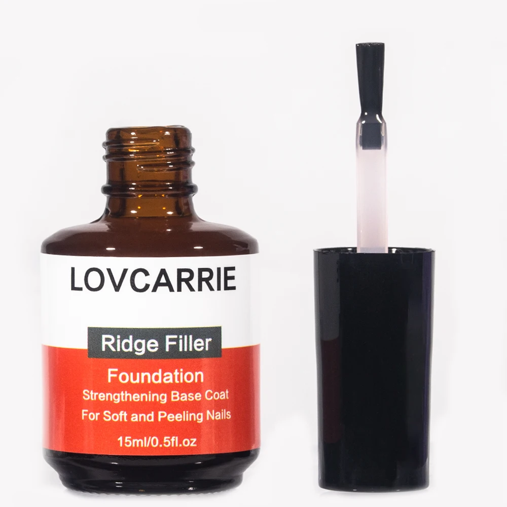 Lov carrie Ridge Füller Nagel verstärker Basis lack für starke gesunde Nägel Foundation Serum Reparatur beschädigte spröde Nägel Kunst