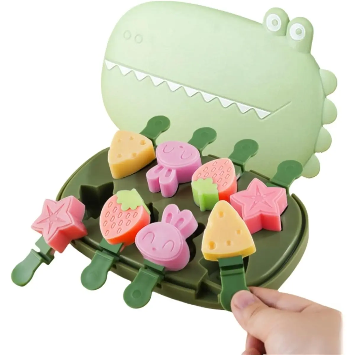 2026 New Ice Cream Mold, Summer Ice Cream Mini Set, Interesting Shape, Children'S Ice Cream Tray,DIY Mold for Kid