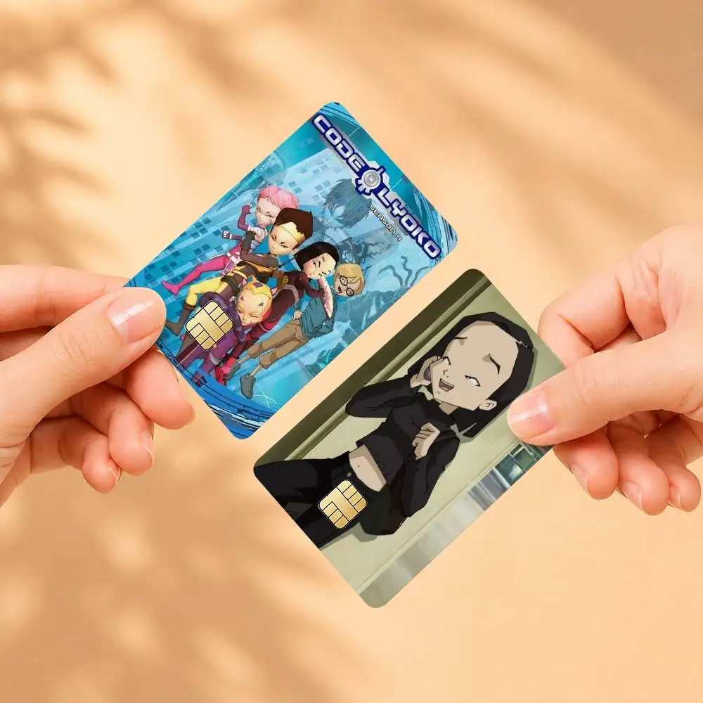 C-Code Lyoko Sticker Film Tape Skin for Credit Card Debit Card Waterproof Stickers