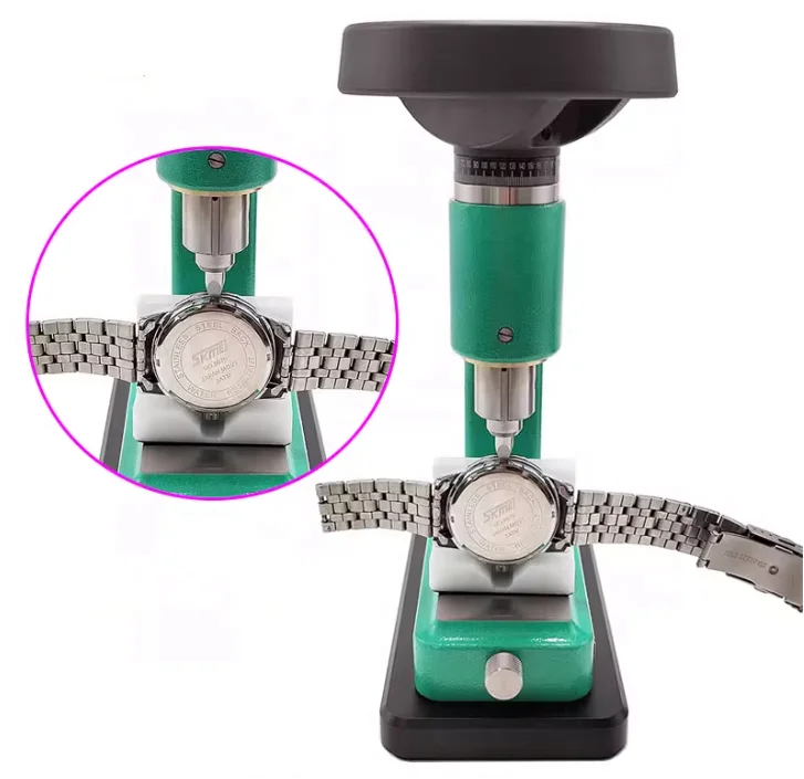 TLF KWONG YUEN herramienta de reparación de relojes hecha 6175A cubierta trasera de reloj abierta giratoria Prs cubierta trasera quitar correa de reloj Machi todo en uno