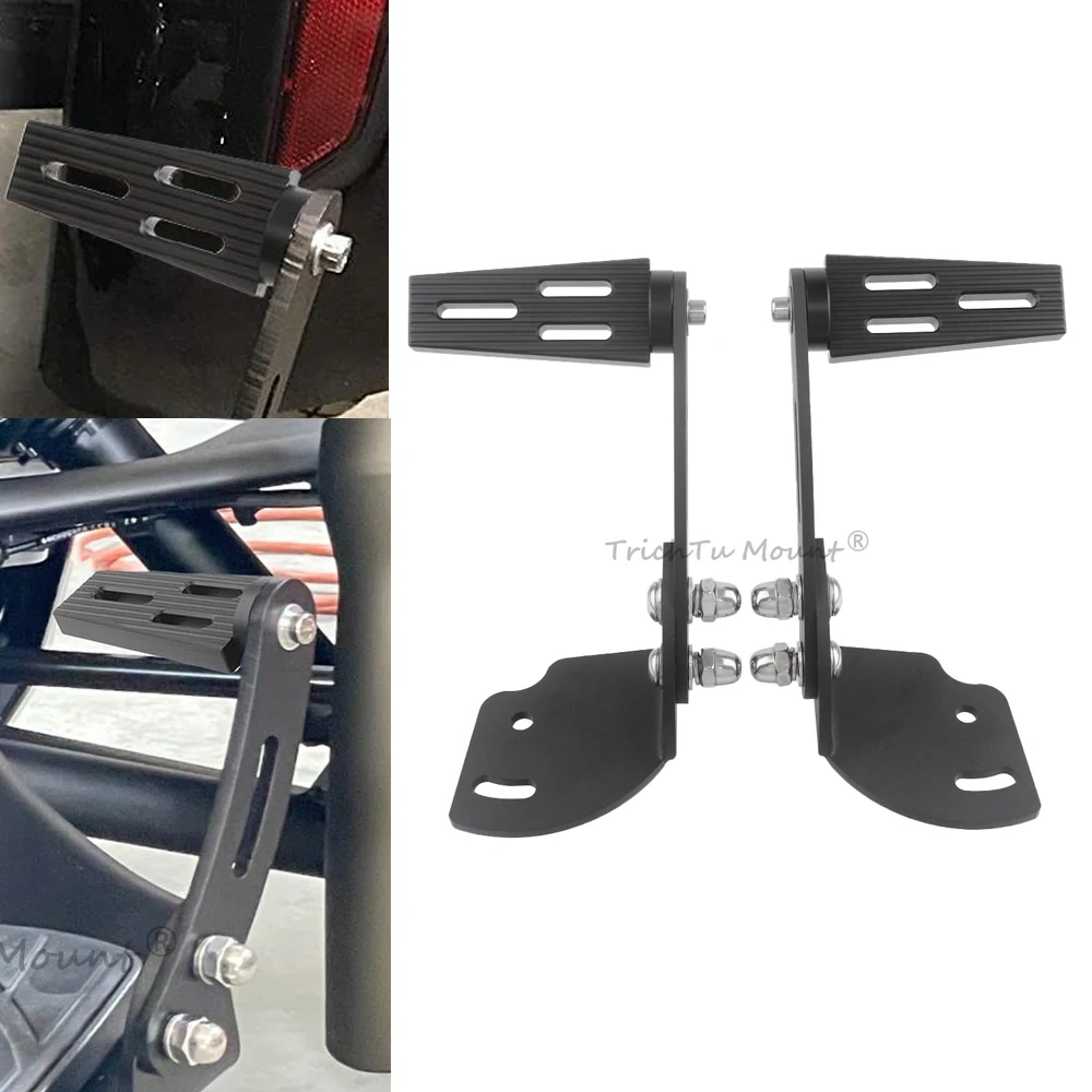 

Adjustable Highway Road Pegs For Can-Am Spyder F3 Factory with Floorboards 2015-2023 Footrest Extension Mounts Accessories