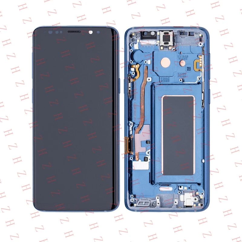 

U+ Replacement OLED Assembly With Frame For Samsung Galaxy S9 Service Pack - Blue