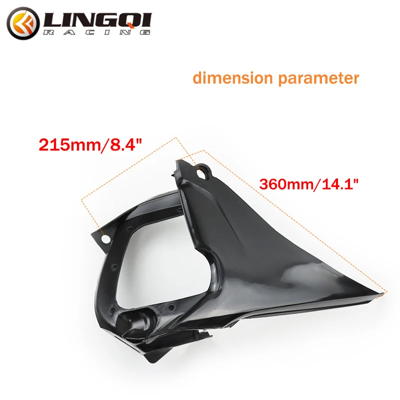 LingQi Motorcycle Part SX85 Plastic Air Filter Decorative Air Intake Cleaner Cover For KT 85 Off Road Dirt Bike