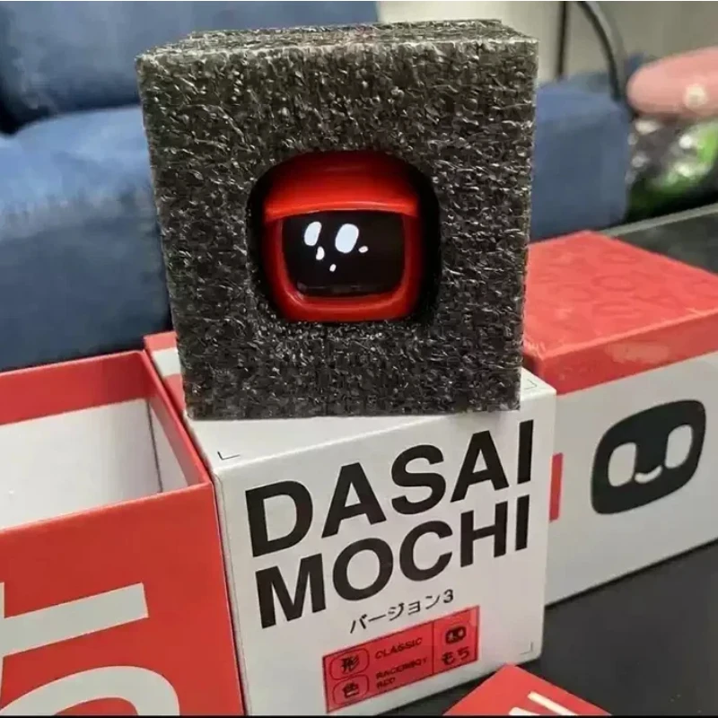 【Lowprice】Dasai 3rd Gen Mochi Robot Car Mount Universal Voice-Activated Action Figure Toy Jdm Car Modification Mood Decoration