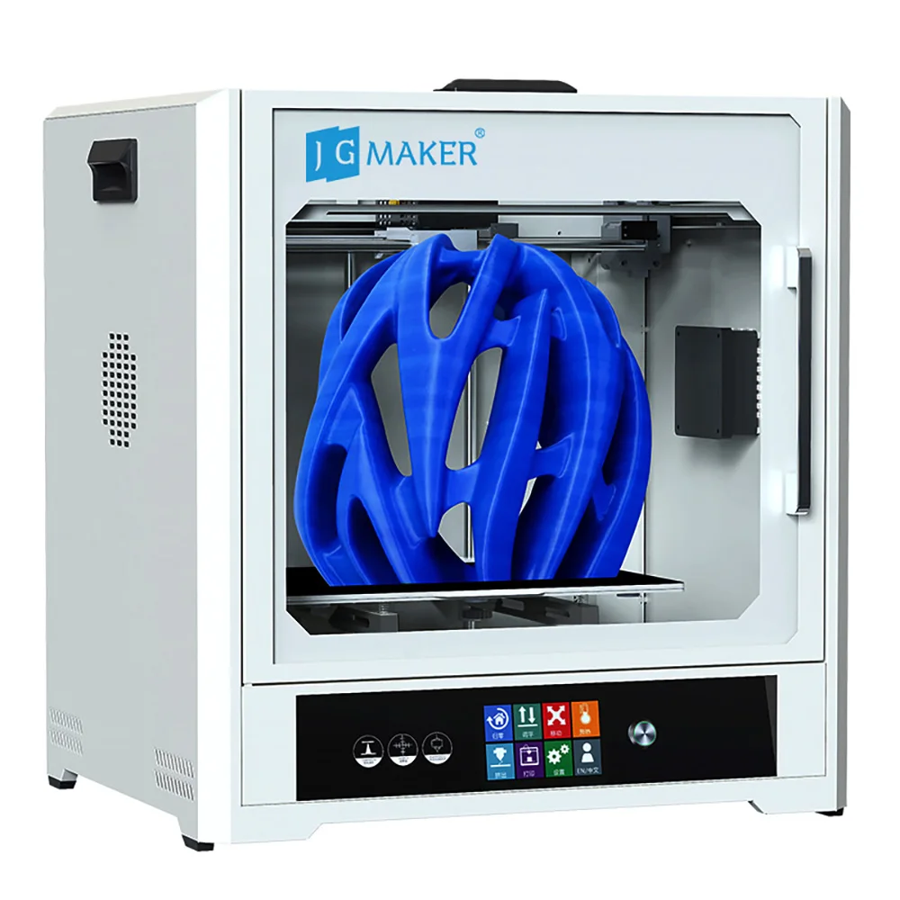 JG MAKER 3d Printer A8L Auto Leveling Fully Closed Metal Structure Large Print Size 350X250X300mm Heated Bed