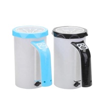 Automatic Pet Foot Wash Cup Dog Paw Cleaner and Beauty Tools Brush Supplies Convenient Dog Foot Washer for Cleaning & Bathing