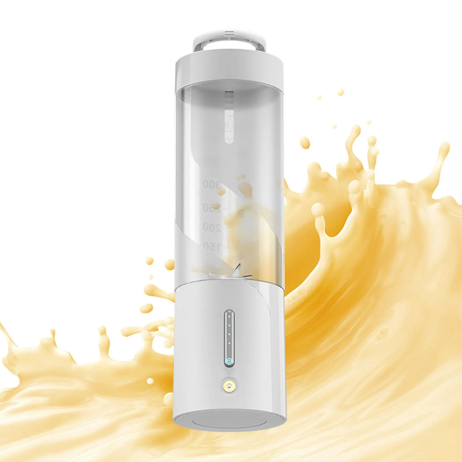 

Портативный блендер с 6 лезвиями, перезаряжаемый через USB мини-блендер, 450 мл, чашки для электрического блендера, портативный миксер для приготовления смузи