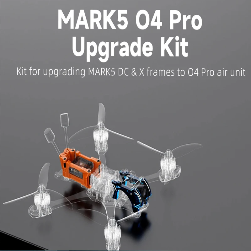 GEPRC MARK5 D/X marco O4 Pro Kits de actualización piezas de marco paquete de actualización Base marco de cuadricóptero FPV Freestyle RC Racing Drone Mark5