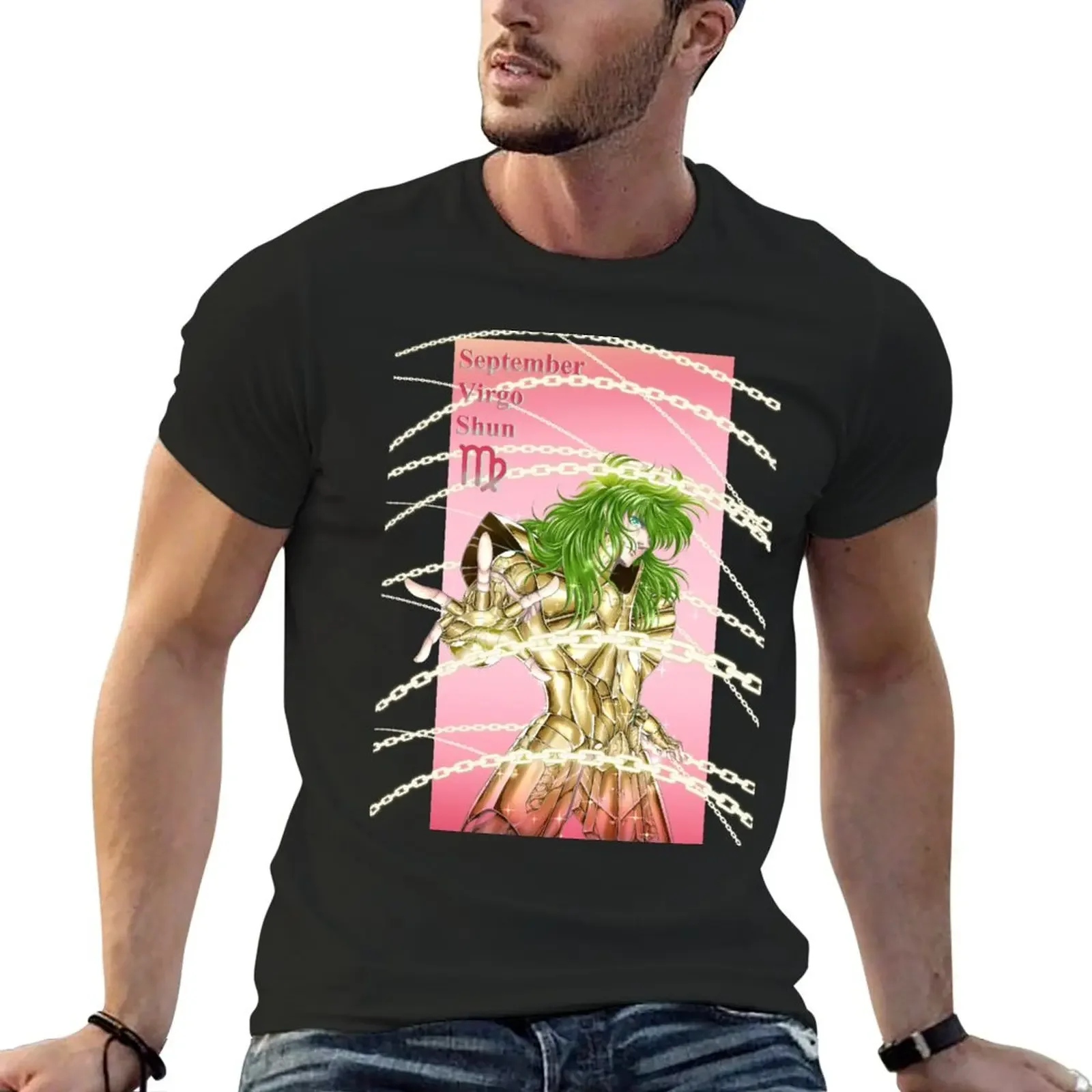 Virgo Shun T-Shirt Aesthetic clothing graphic tee shirt luxury clothes men