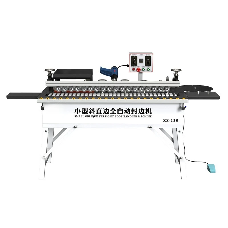 

Oblique straight edge banding machine, household home improvement automatic feeding trimming machine