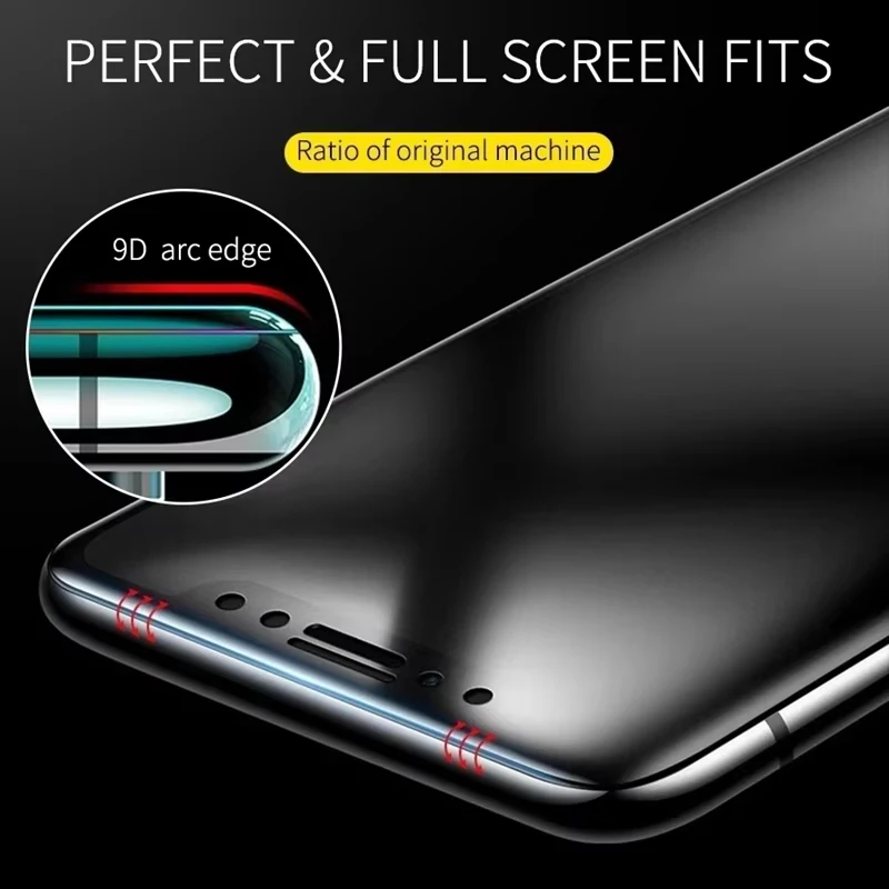 1-5PCS Matte Ceramic Screen Protector For iPhone 17 Pro Max Air 13 11 16 15 14 12 Mini XR Xs X 7 8 Plus SE Soft Protective Film view 2