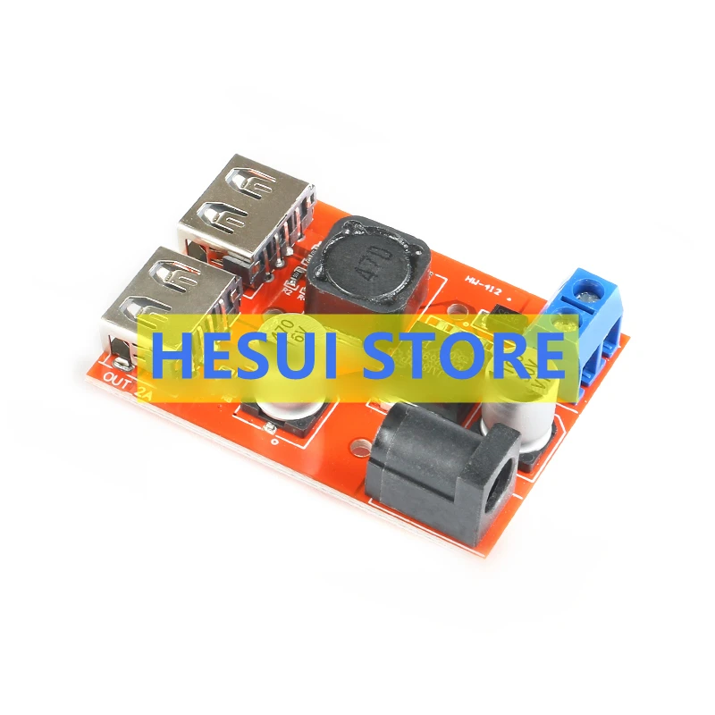 9V/12V/24V/36V to 5V step-down DC-DC Car charging solar 3A regulated power module