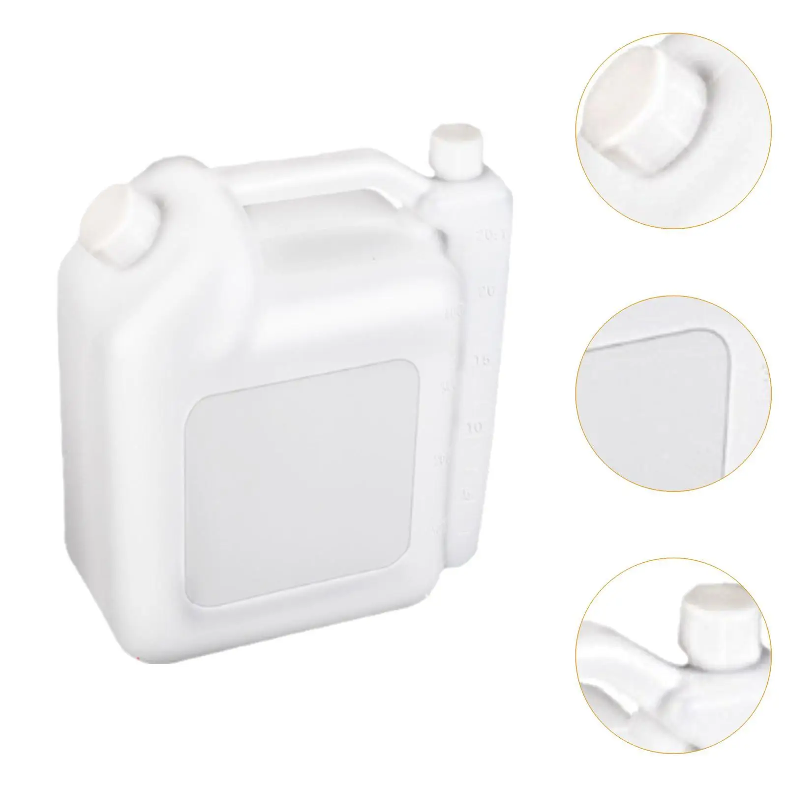Oil Mixing Bottle 2 Stroke Petrol Container for Trimmer Brush Cutters Mowers