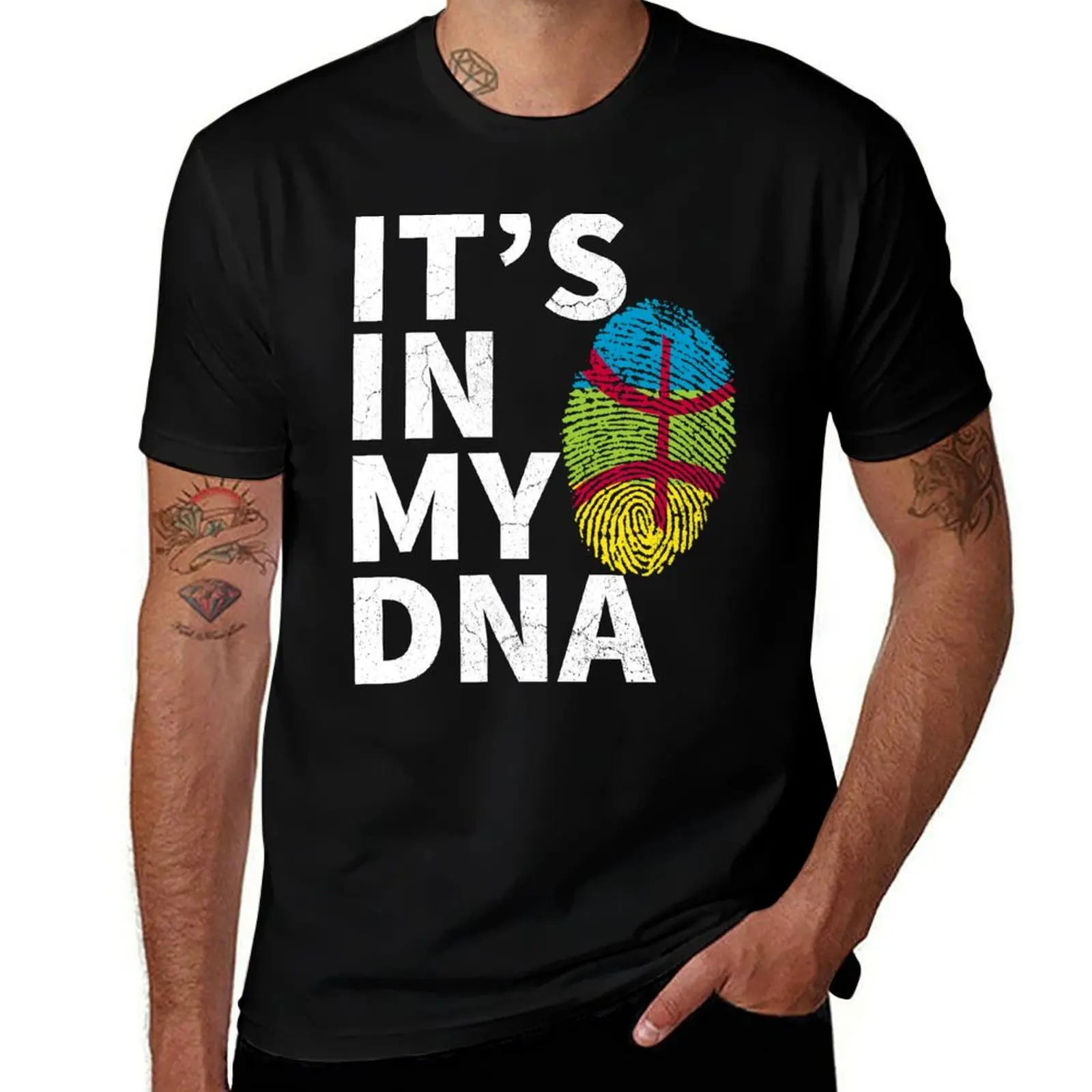 

Amazigh Is In My DNA Tamazgha Kabyle Pride T-Shirt g man t shirts for men t shirts for man graphic tees T-Shirt