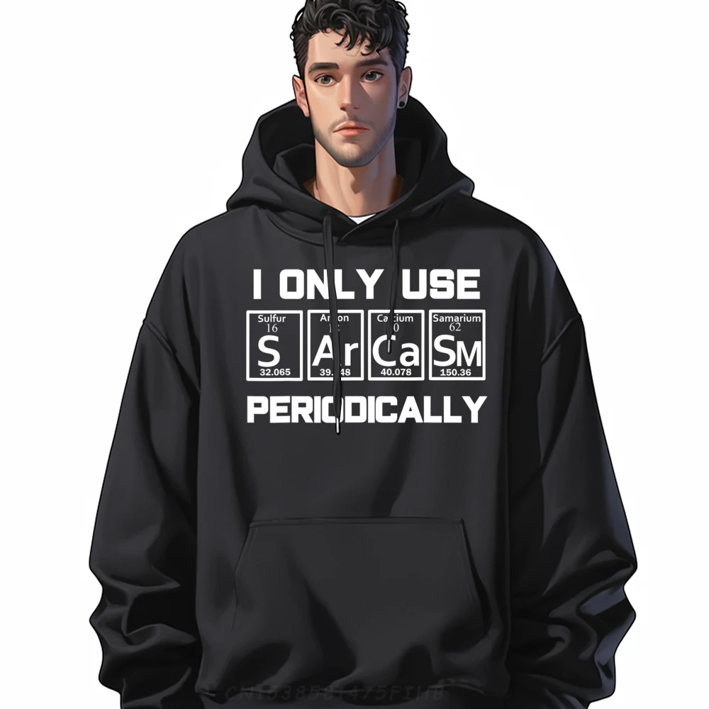 

Sarcasm Periodic Table Element Weird Sweatshirt Husband Family Hoodies Letter Graphic Crewneck Hoodies Long Sleeve