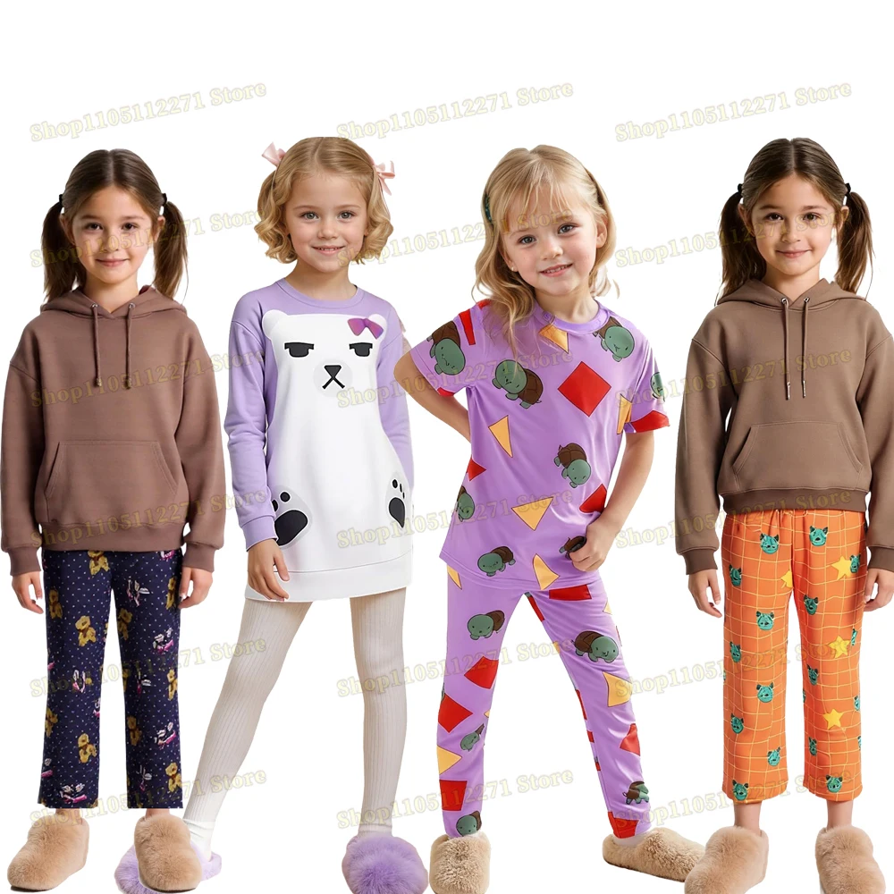 

Rumi Zoey Mira Cosplay Costume Girls Women Sleepwear Pajamas Halloween Carnival Party Role Playing Pyjama Jumpsuit Outfit