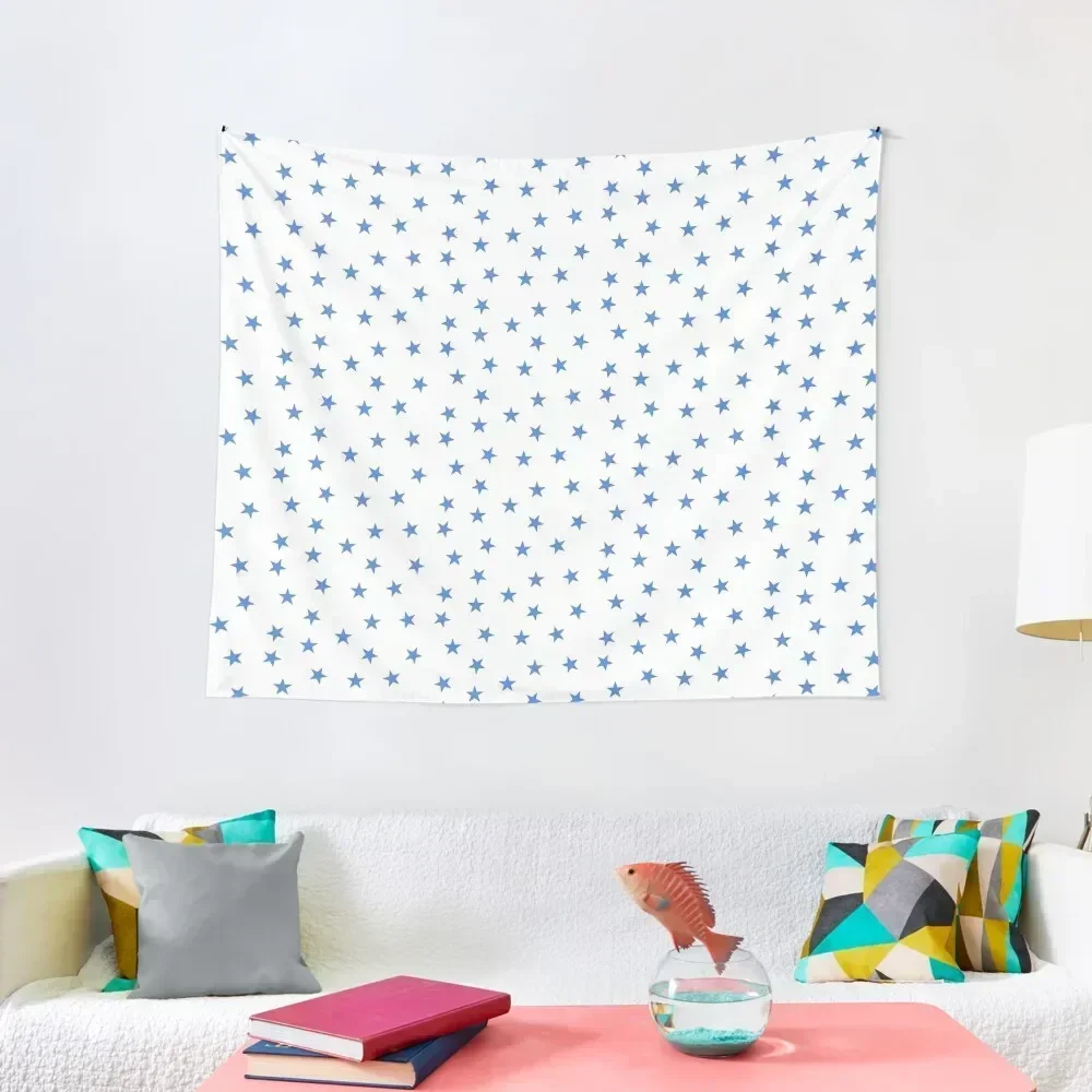 

Blue Stars Tapestry Christmas Decoration Living Room Decoration Wallpaper Bedroom Wall Hangings Decoration Tapestry
