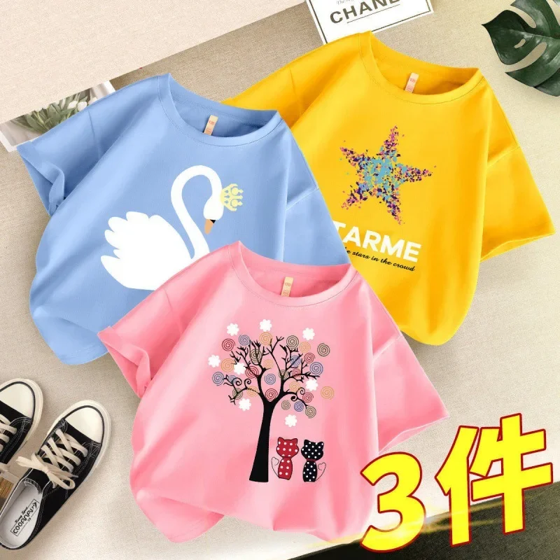 تي شيرت الأخوات ملابس التوائم الاطفال فتاة الأسرة نظرة مطابقة القمم المحملة 140 سنتيمتر 150 155 سنتيمتر 8 10 12 سنة الطفل الأخت الصغيرة الكبيرة #2