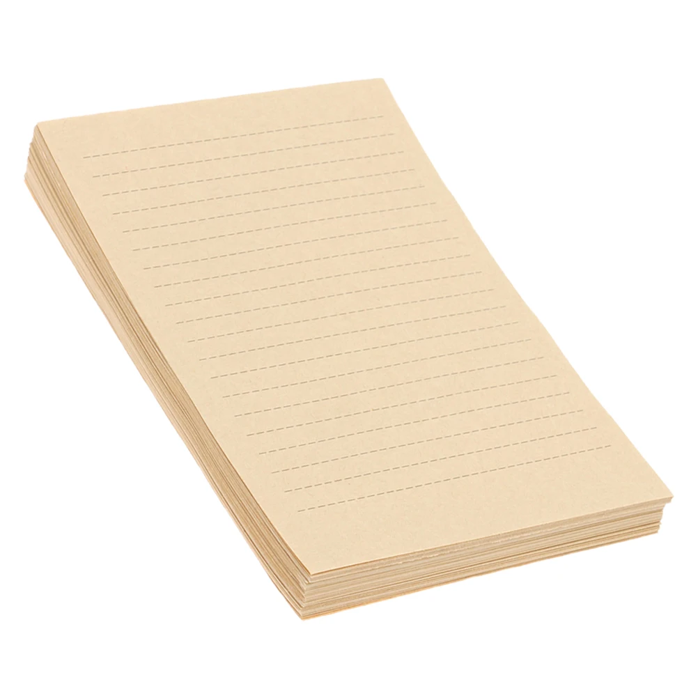 

Vintage Kraft Stationery A5 Lined Writing For Letters Calligraphy Notes Invitations Menus Poetry Decorative Paper