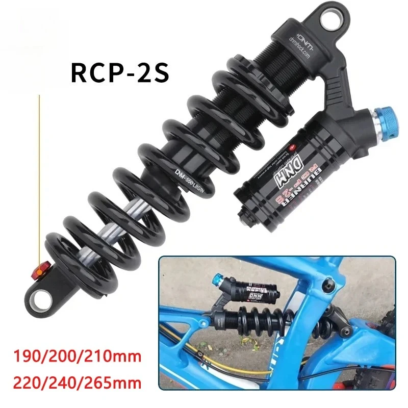 

MTB Rear Shock | 550LBS Spring Soft Tail Suspension (190-265mm) for Enduro/Freeride/Downhill/Mountain Bike Parts