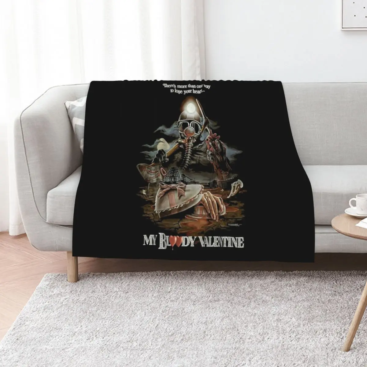 

My Bloody Valentine Essential Throw Blanket Shaggy Hairy For Decorative Sofa Soft Big Blankets