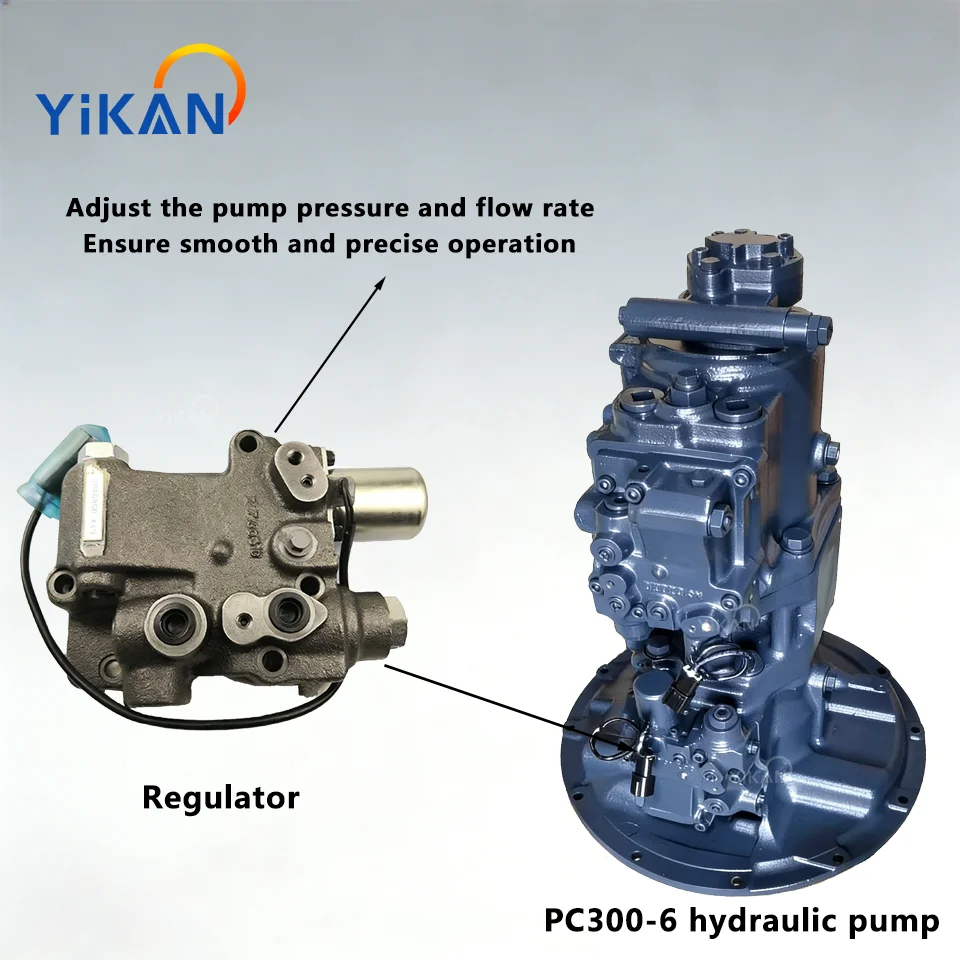 Construction Machinery Equipment 708-2H-03800 Hydraulic Regulator For Excavators PC300 PC300-6 Main Pump Regulator Parts
