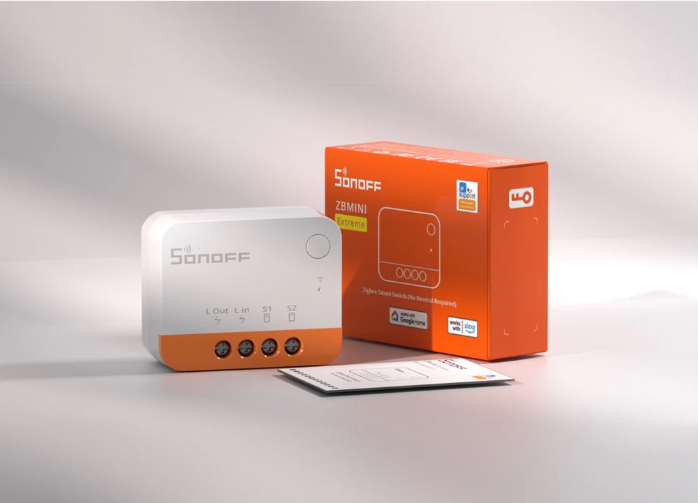 Sonoff ZBMini L2 Zigbee Mini-Schalter Ohne Neutralleiter Erforderlich Zigbee 3.0 Smart Switch Via EWelink Zigbee Bridge Zigbee Dongle E – Detail 16