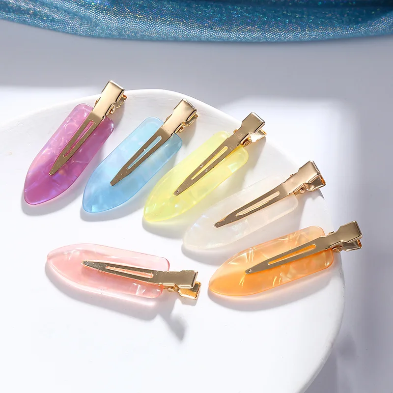 

Two Pcs For One Bag Spring And Summer New Simple Fashion Hairpin Girl's Daily Popular Versatile Hair Clip Headwear