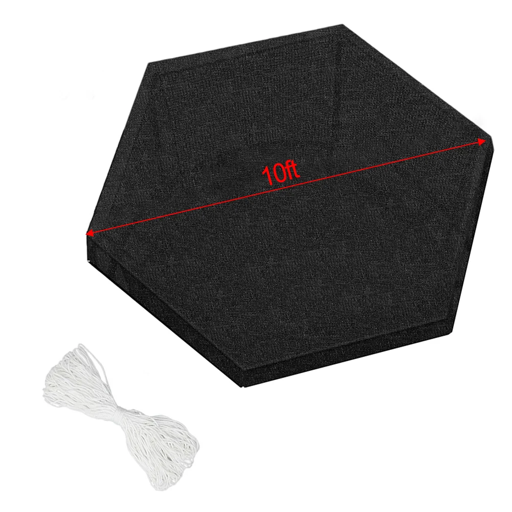 11.48ft Rebounder Sunshade Cover Outdoor Sports Cover Designed For 8-12 Ft Rebounders Easy Setup With Drawstring