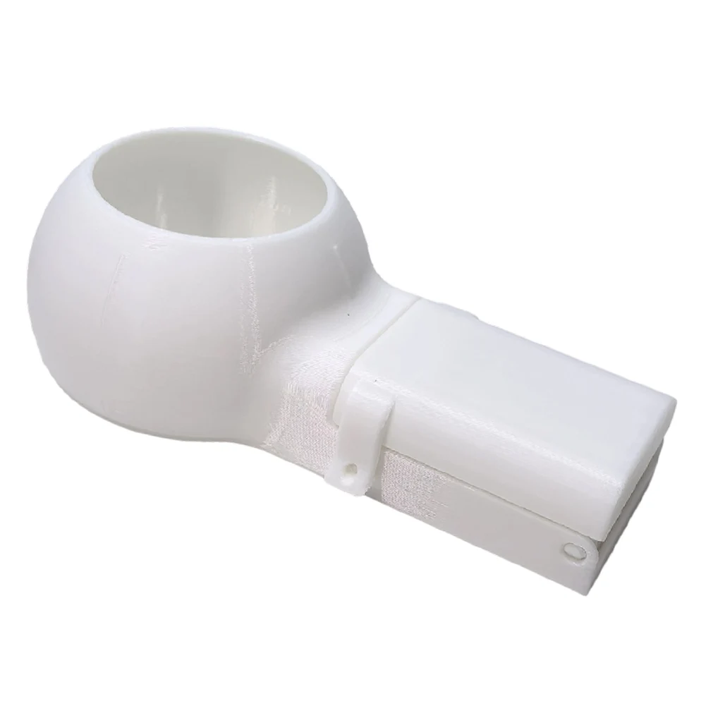 Drill Dust Collector Bowl with Precise Positioning Guide and Convenient Water Bottle Interface for Use on Various Material Types